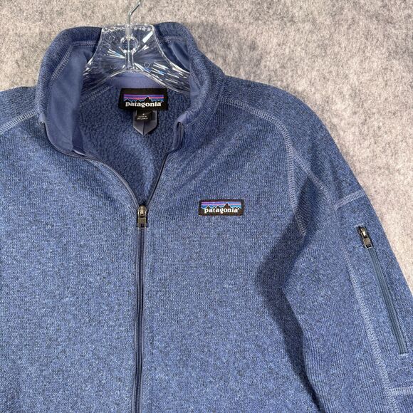 Patagonia Jackets & Blazers - Patagonia Jacket Coat Womens Small Blue Better Sweater Fleece Full Zip Outdoor